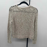 Ann Taylor Women's Size S Beige Textured Sweater