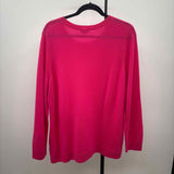 Talbots Women's Size 2X Pink Solid Sweater