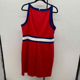 Banana Republic Women's Size 16 Red Stripe Dress