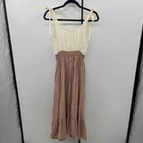 Blue Pepper Women's Size 10 Ivory Textured Dress