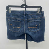American Eagle Junior's Size 4 Blue Solid Shorts