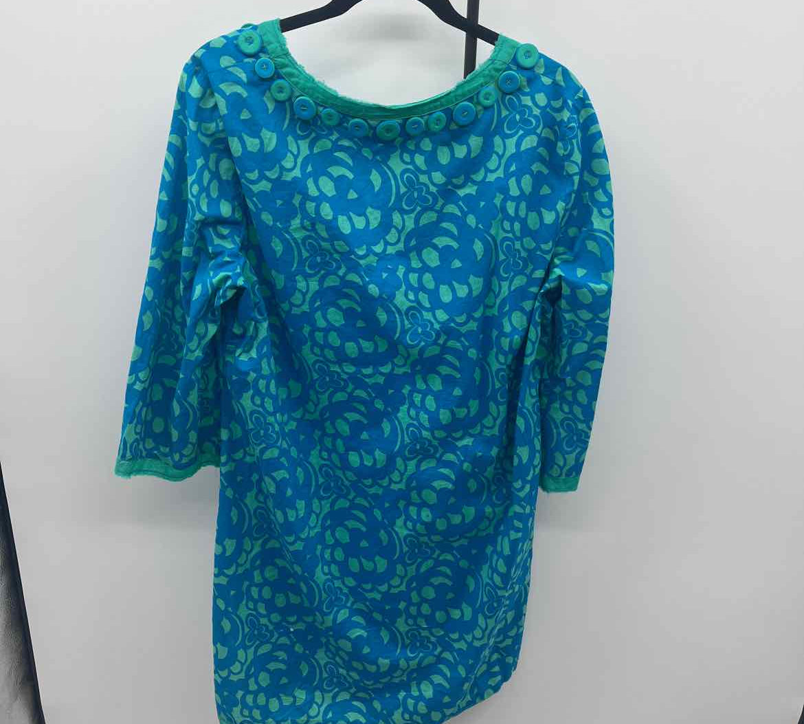 Boden Women's Size 18 Blue Floral Coverup