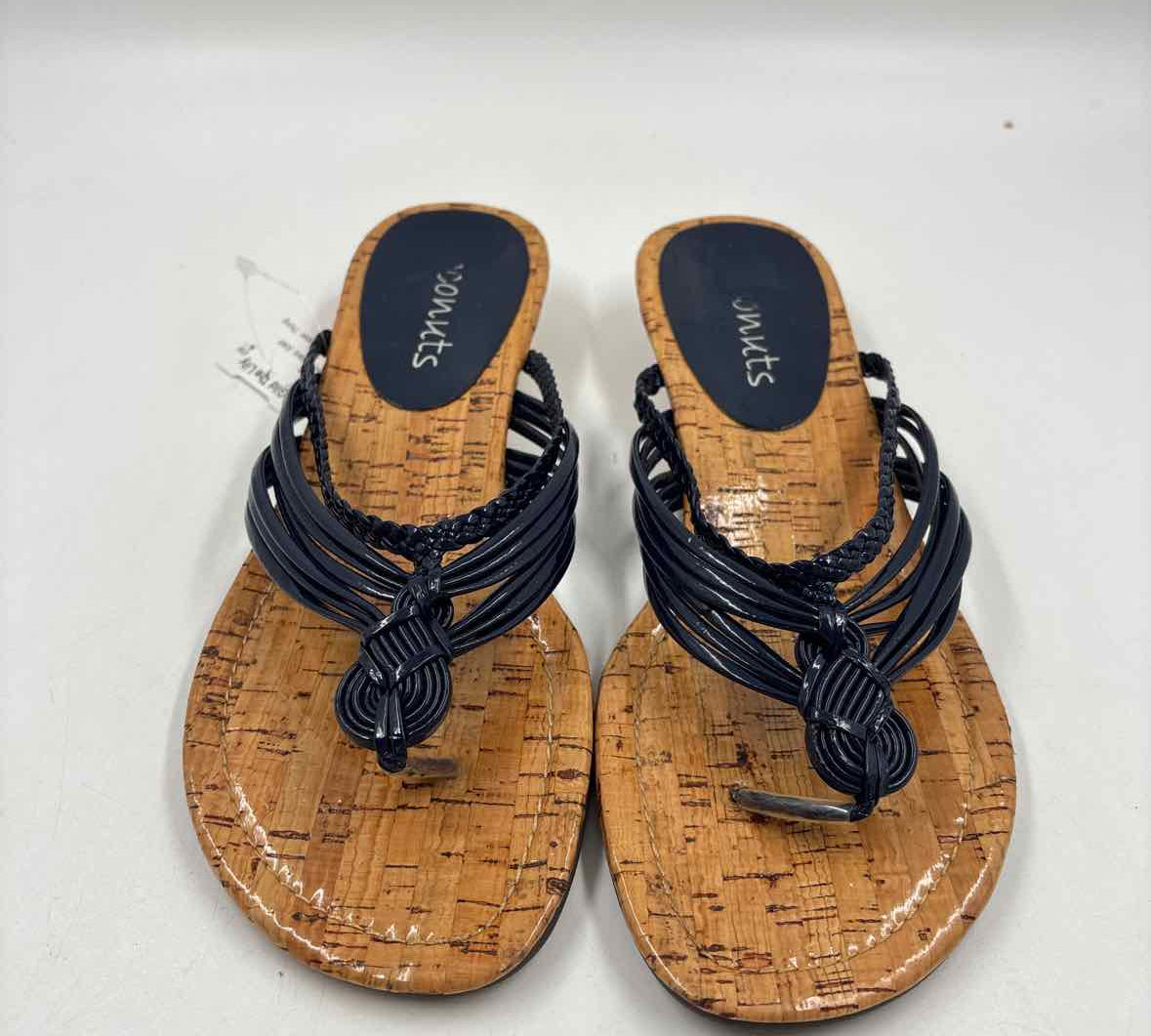 Coconuts Women's Shoe Size 8.5 Navy Solid Sandals
