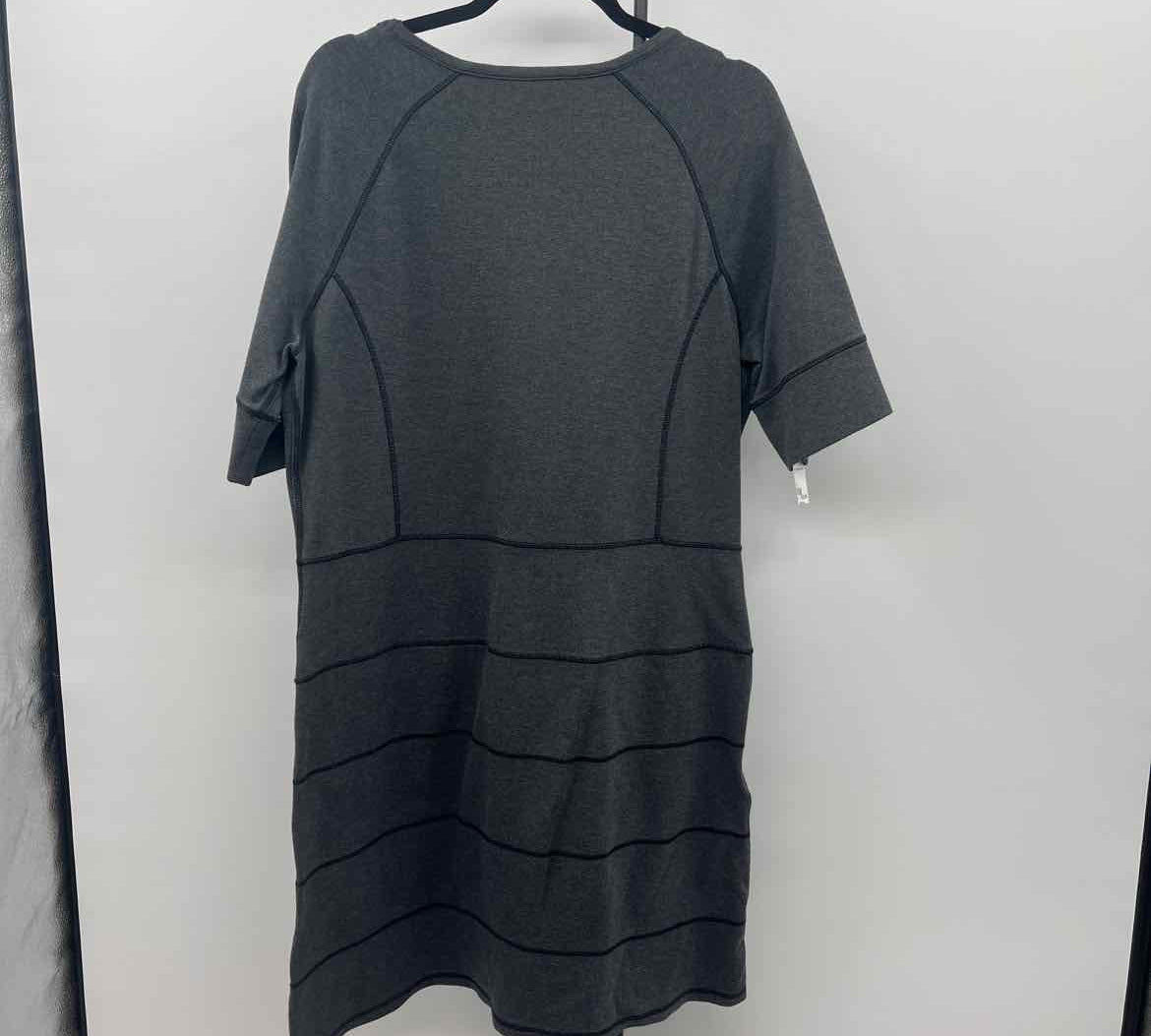 Athleta Women's Size 16 Charcoal Heathered Dress