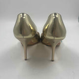 Jimmy Choo Women's Shoe Size 6 Gold Solid Heels