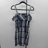 Banana Republic Women's Size 6 Blue Plaid Jumper