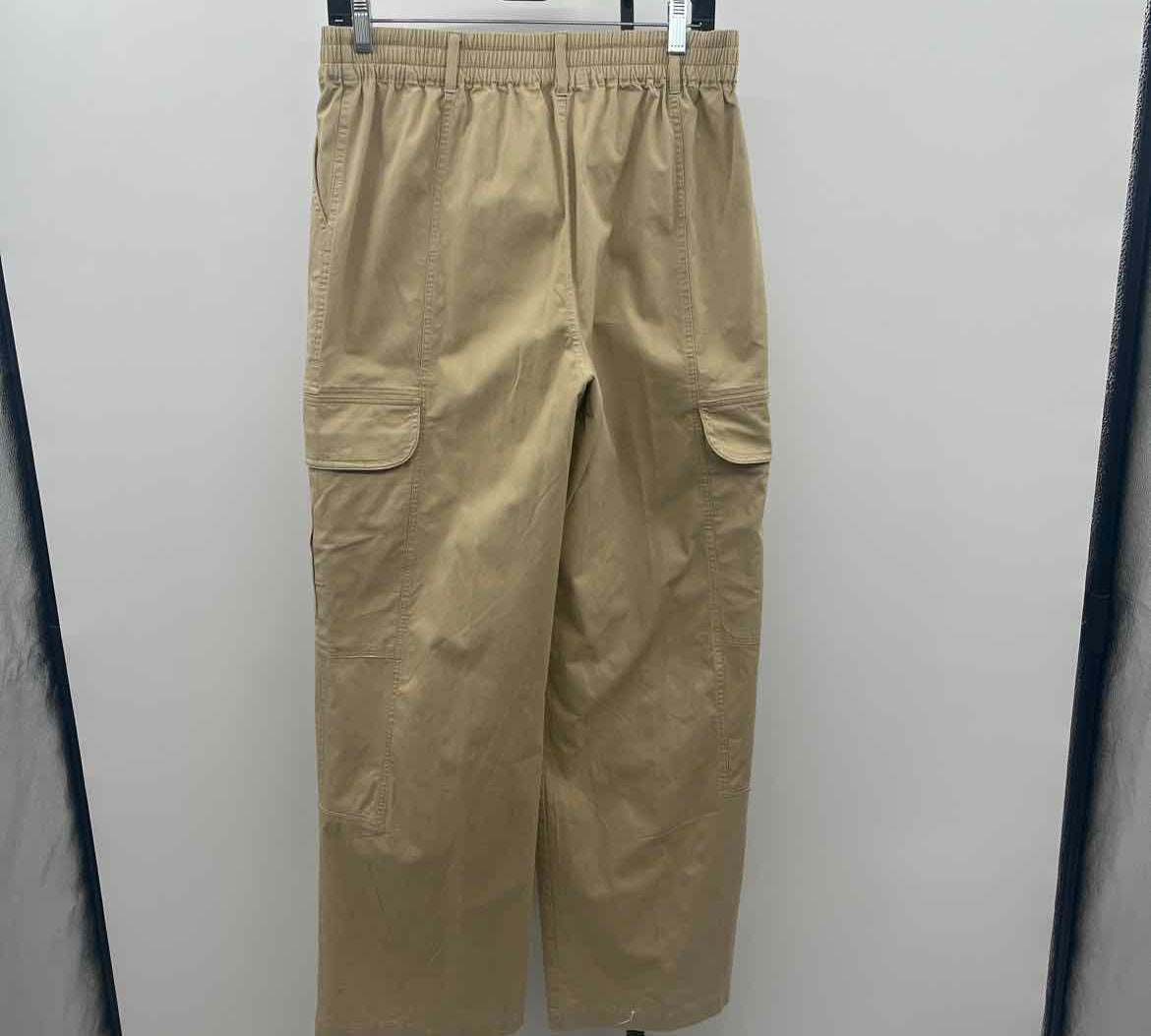 Moa Moa Women's Size 14 camel Solid Pants