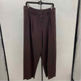 Raffaello Rossi Women's Size 10 Brown Solid Pants