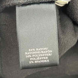 Ann Taylor Women's Size M Black Solid Long Sleeve Shirt