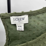 J Crew Women's Size 20 Green dotted Dress