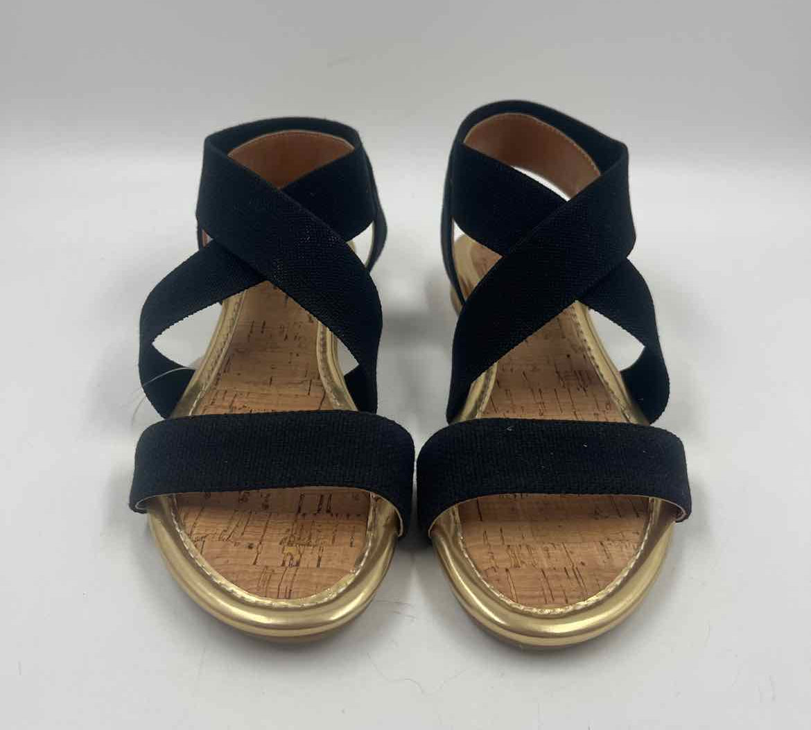 Bandolino Women's Shoe Size 8 Black Solid Sandals