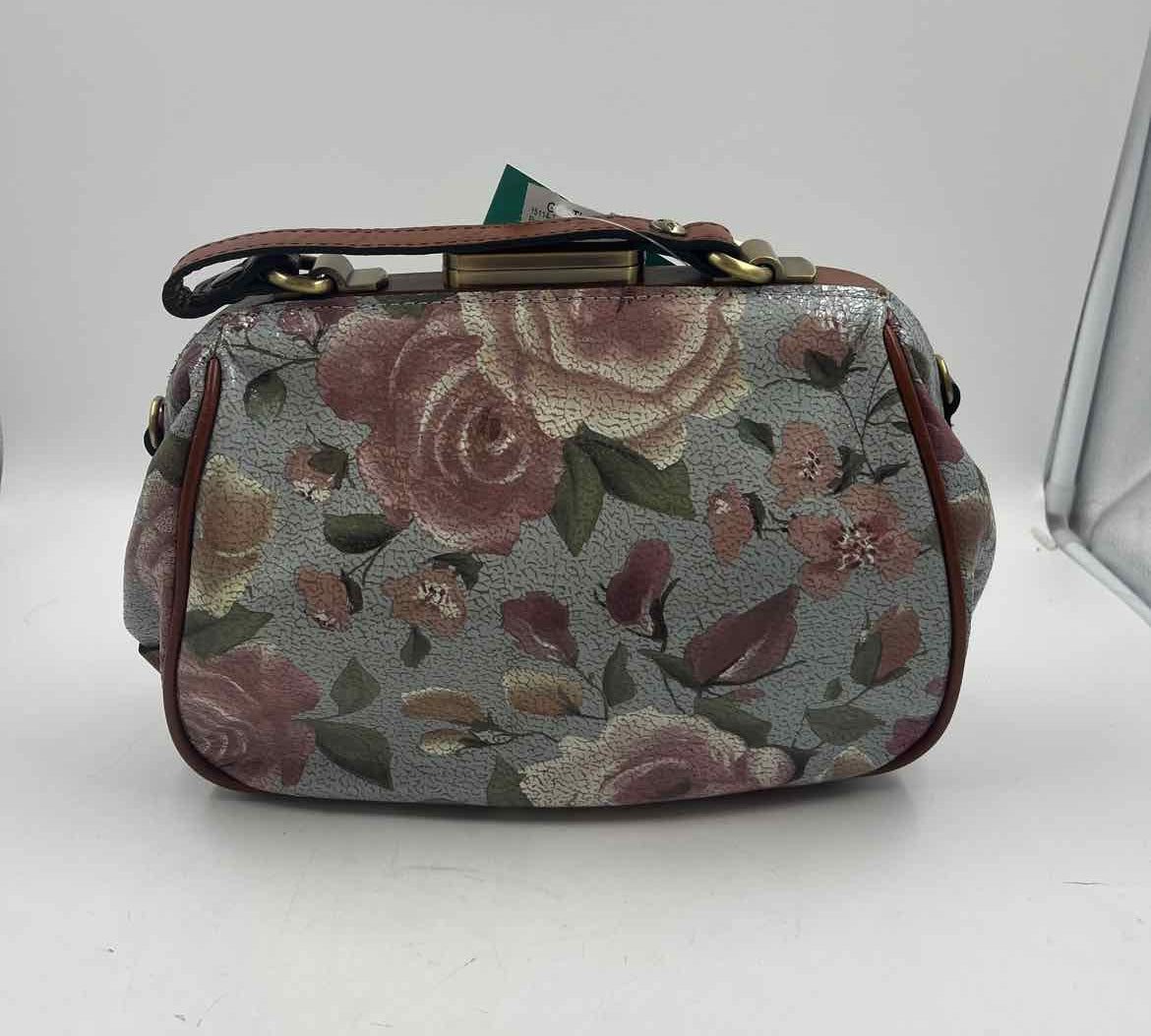 Patricia Nash Women's Blue Luxe Floral Purse