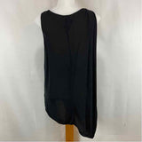 Eileen Fisher Women's Size XS Black Solid Sleeveless Shirt