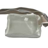 ALTAR'D STATE White Plastic Crossbody / Belt Bag Purse