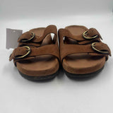 NYDJ Women's Shoe Size 6 Brown Solid Sandals