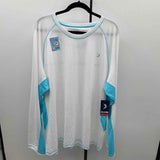 Reel Legends Men's Size XXL White Polyester/Spandex Textured Long Sleeve Shirt