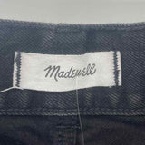 Madewell Junior's Size 8 Black Solid Jeans