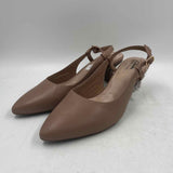 Clarks Women's Shoe Size 9 Tan Solid Slingbacks
