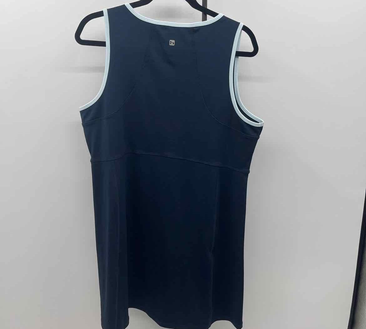 Hind Women's Size 16 Navy Solid Dress