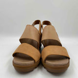 Sorel Women's Shoe Size 8 camel Solid Sandals
