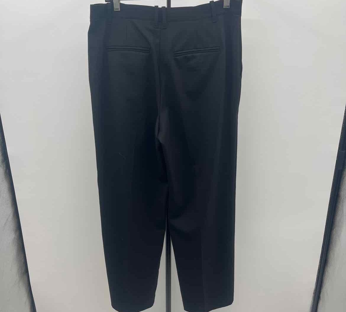 Madewell Junior's Size 8 Black Solid Pants