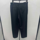 Madewell Junior's Size 8 Black Solid Pants