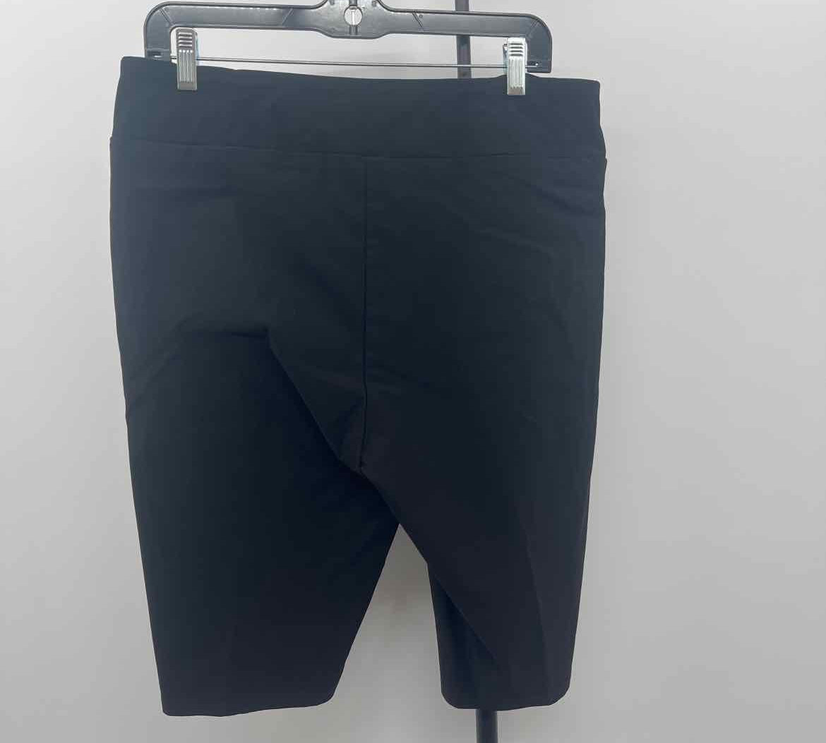 Ethyl Women's Size 14 Black Solid Shorts