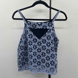 Maeve Junior's Size MP Blue Floral Tank