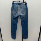 AG Women's Size 00 Blue Solid Jeans