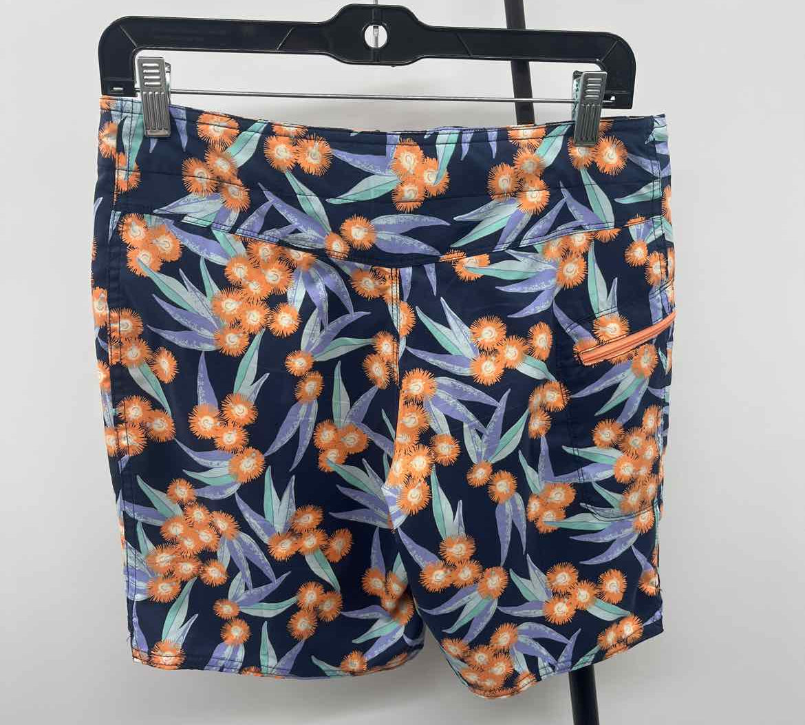 Patagonia Women's 4 Navy Floral Shorts