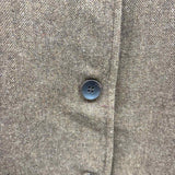 See U Soon Women's Size L Brown Herringbone Coat