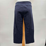 Elliott Lauren Women's Size 2 Navy Solid Capris
