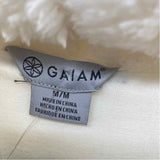 GAIAM Women's Size M Ivory Textured Jacket