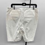 Chico's Women's Size 12 White Solid Shorts