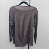 Lululemon Junior's Size L Dusty Purple Solid Long Sleeve Shirt