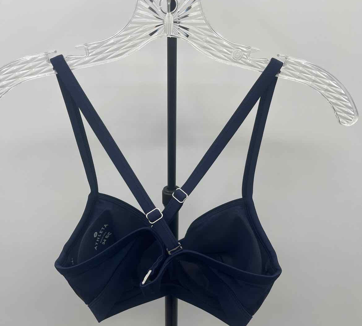 Athleta Women's Size 34 B/C Navy Solid Swimsuit - Separate