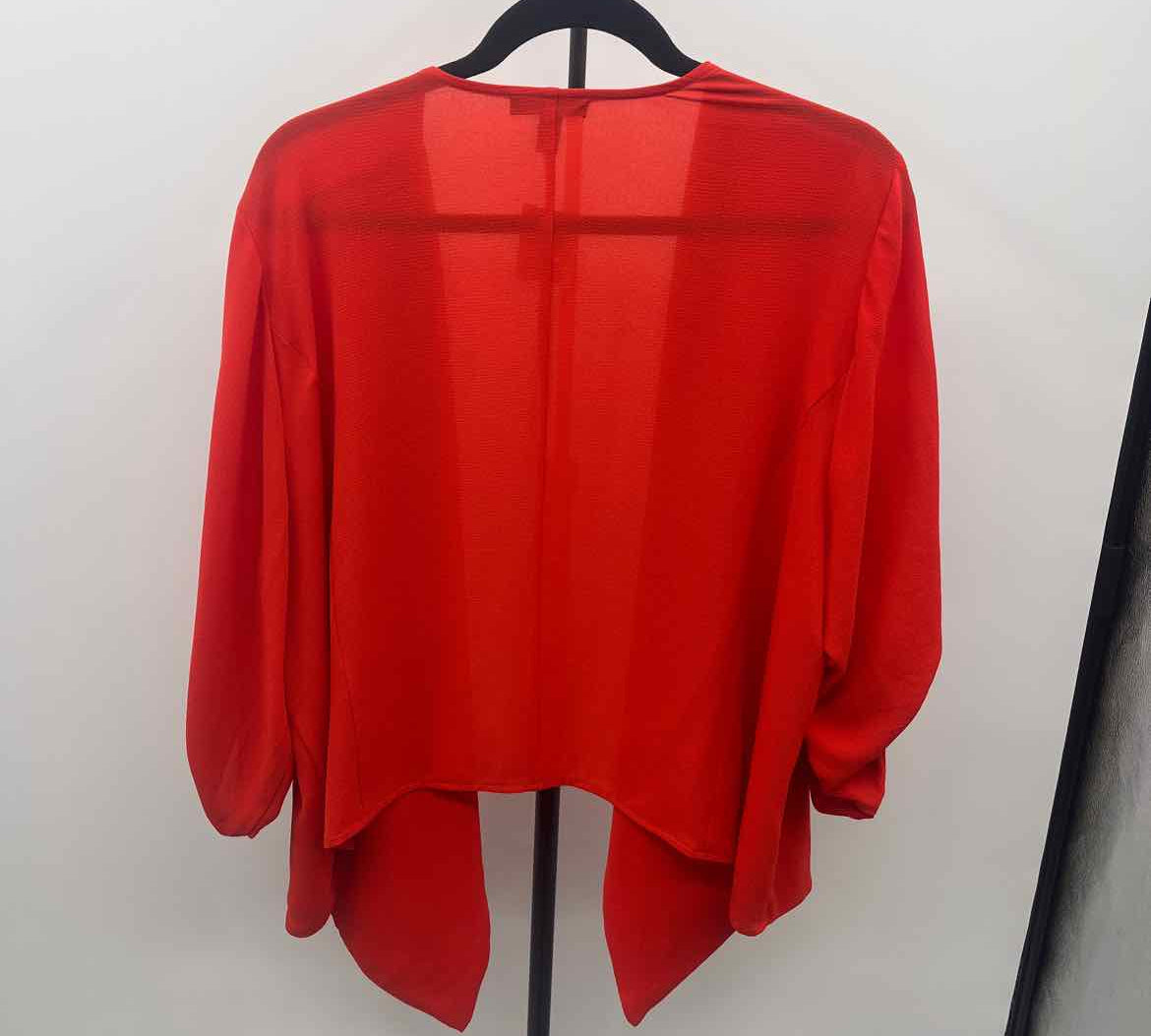 Torrid Women's Size 2X Red Solid Cardigan