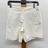 Talbots Women's Size 2P White Solid Shorts