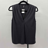 Banana Republic Women's Size XS Black Solid Sleeveless Shirt