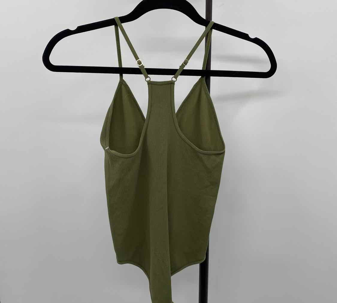 intimately Women's Size S Olive Ribbed Tank