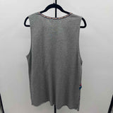 Hayden Women's Size XL Gray Textured Sleeveless Shirt