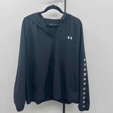 Under Armour Junior's Size XXL Black Logo Jacket