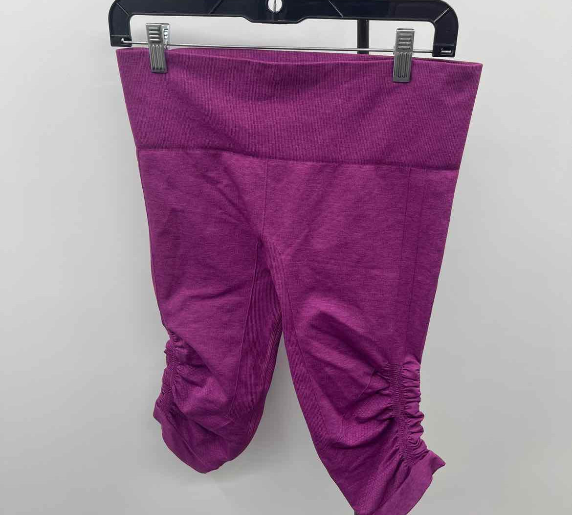 Lululemon Junior's Size 8 Magenta Heathered Leggings