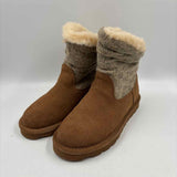 Bearpaw Women's Shoe Size 6 Brown Textured Boots