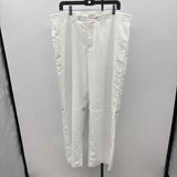 Coldwater Creek Women's Size XL White Solid Pants