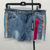 Dollhouse Women's Size 15 Blue Rainbow Shorts