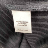 Evereve Women's Size L Black Ribbed Vest