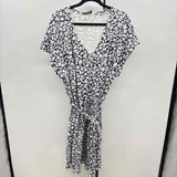 Lane Bryant Women's Size 22 Navy Floral Dress