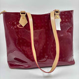 Arcadia Women's Red Luxe embossed Purse