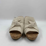 Life Stride Women's Shoe Size 7.5 Beige Textured Sandals